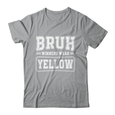 Yellow Field Day Team Spirit Bruh Winners Wear Yellow Shirt & Hoodie | siriusteestore