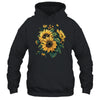 Yellow Sunflowers Cute Summer Flowers Floral Positivity Shirt & Tank Top | siriusteestore