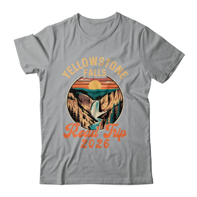 Yellowstone Falls Road Trip 2026 Summer Vacation Family Shirt & Tank Top | siriusteestore