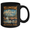 Yellowstone National Park Vintage Hiking Camping Mug | siriusteestore