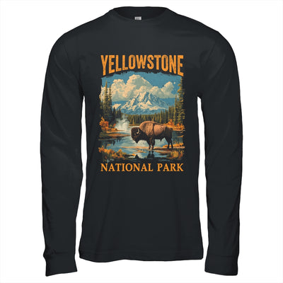 Yellowstone National Park Vintage Hiking Camping Shirt & Hoodie | siriusteestore
