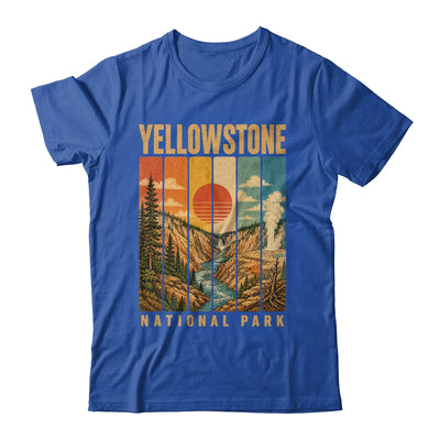Yellowstone National Park Wyoming Usa Outdoor Vintage Hiking Shirt & Tank Top | siriusteestore