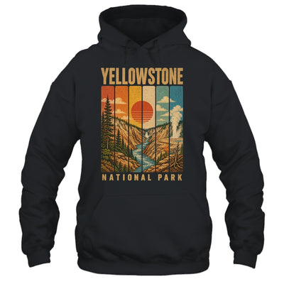 Yellowstone National Park Wyoming Usa Outdoor Vintage Hiking Shirt & Tank Top | siriusteestore