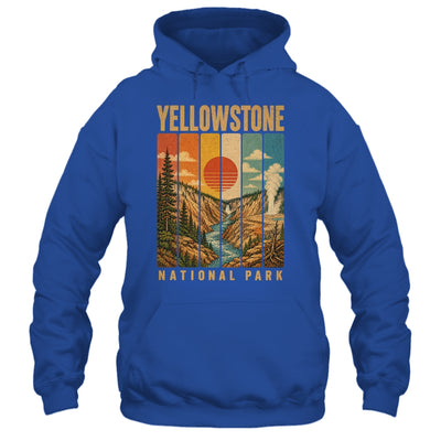 Yellowstone National Park Wyoming Usa Outdoor Vintage Hiking Shirt & Tank Top | siriusteestore