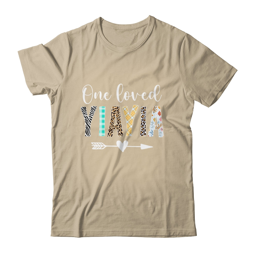 Yiayia Women Cute Design One Loved Nana Mother's Day Shirt & Tank Top | siriusteestore