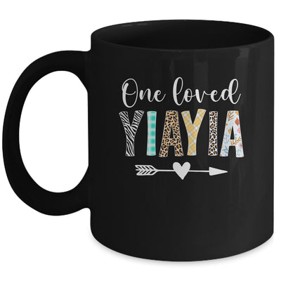 Yiayia Women Cute Design One Loved Nana Mother's Day Mug | siriusteestore