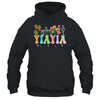 Yiayia Women Wildflower Floral Design Nana Mothers Day Shirt & Tank Top | siriusteestore