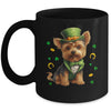 Yorkie St Patricks Day Leprechaun Shamrock Irish Mug | siriusteestore