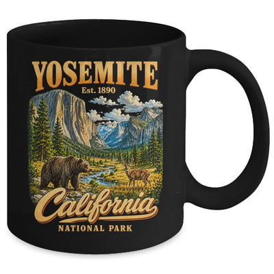 Yosemite California National Park 1890 Camping Souvenir Mug | siriusteestore