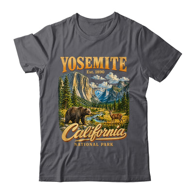 Yosemite California National Park 1890 Camping Souvenir Shirt & Tank Top | siriusteestore