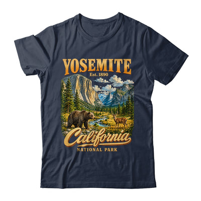 Yosemite California National Park 1890 Camping Souvenir Shirt & Tank Top | siriusteestore
