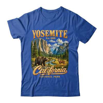 Yosemite California National Park 1890 Camping Souvenir Shirt & Tank Top | siriusteestore