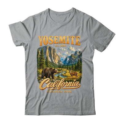 Yosemite California National Park 1890 Camping Souvenir Shirt & Tank Top | siriusteestore