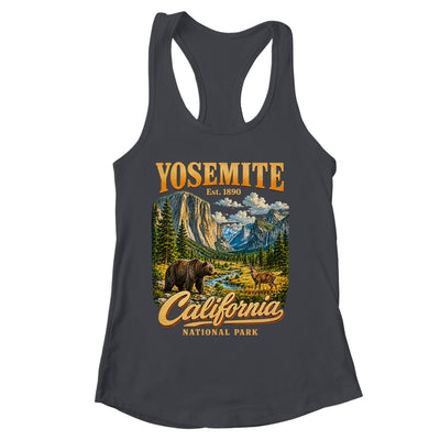 Yosemite California National Park 1890 Camping Souvenir Shirt & Tank Top | siriusteestore