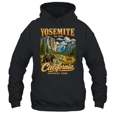 Yosemite California National Park 1890 Camping Souvenir Shirt & Tank Top | siriusteestore