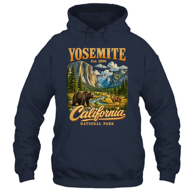 Yosemite California National Park 1890 Camping Souvenir Shirt & Tank Top | siriusteestore