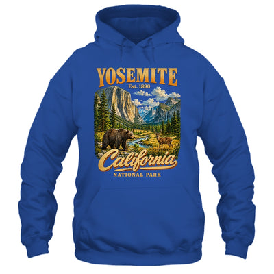 Yosemite California National Park 1890 Camping Souvenir Shirt & Tank Top | siriusteestore
