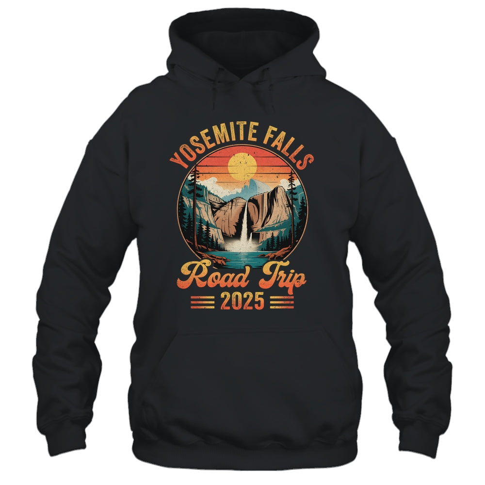 Yosemite Falls Road Trip 2025 Summer Vacation Family Matching Shirt & Tank Top | siriusteestore