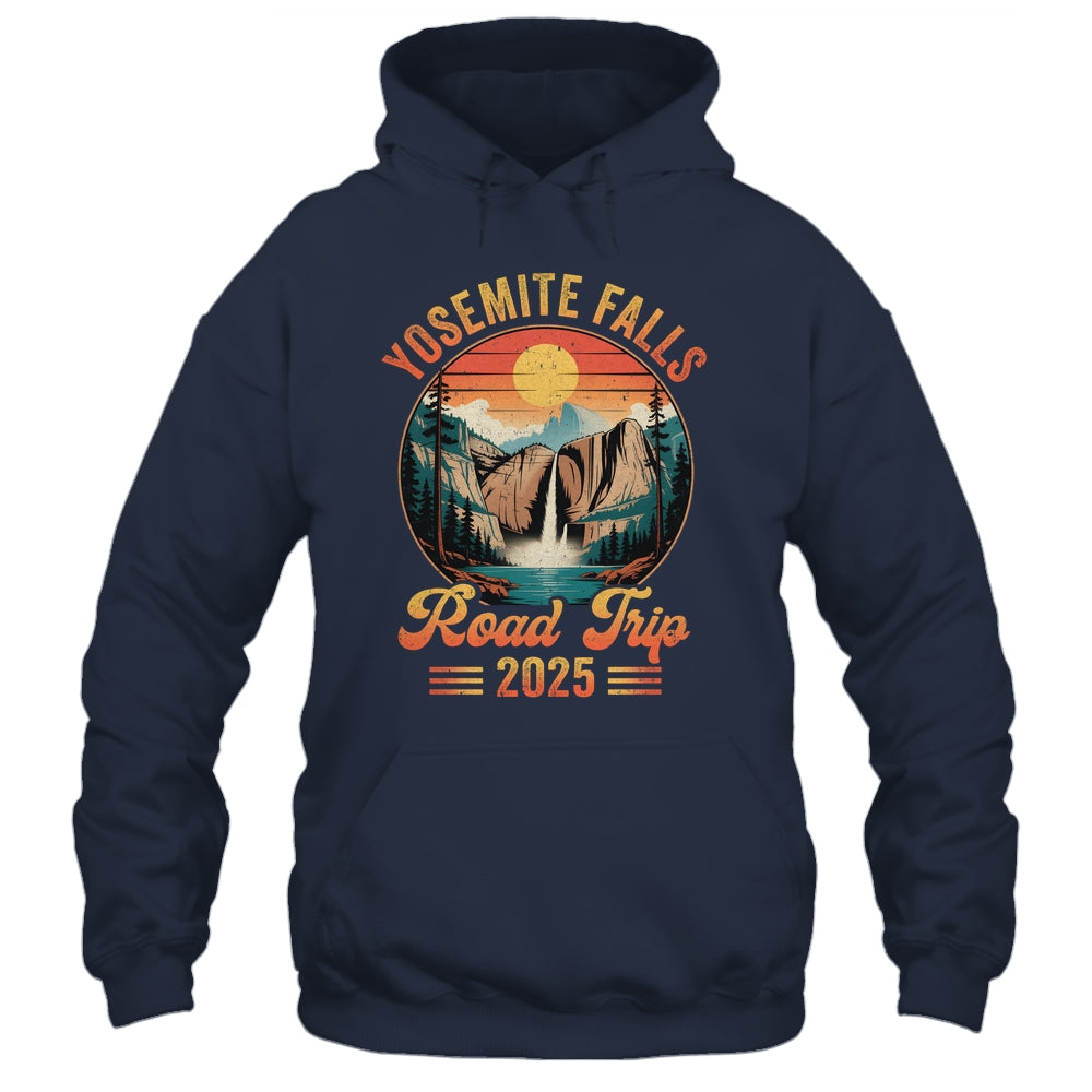 Yosemite Falls Road Trip 2025 Summer Vacation Family Matching Shirt & Tank Top | siriusteestore