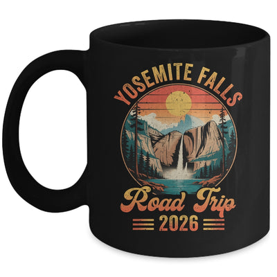 Yosemite Falls Road Trip 2026 Summer Vacation Family Matching Mug | siriusteestore