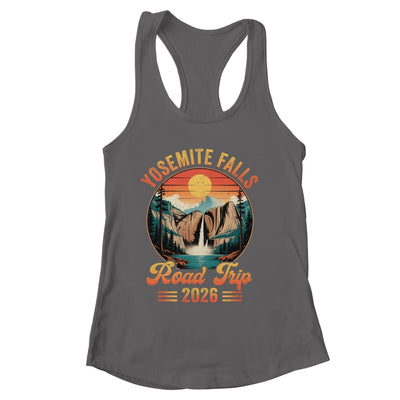 Yosemite Falls Road Trip 2026 Summer Vacation Family Matching Shirt & Tank Top | siriusteestore