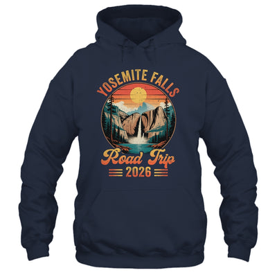 Yosemite Falls Road Trip 2026 Summer Vacation Family Matching Shirt & Tank Top | siriusteestore