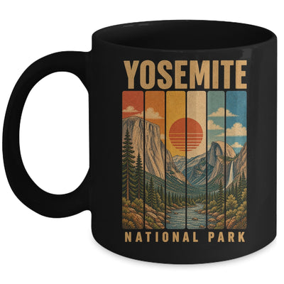 Yosemite National Park California Usa Outdoor Vintage Hiking Mug | siriusteestore