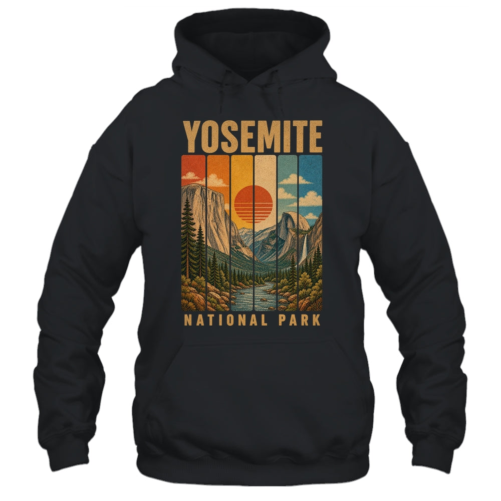 Yosemite National Park California Usa Outdoor Vintage Hiking Shirt & Tank Top | siriusteestore