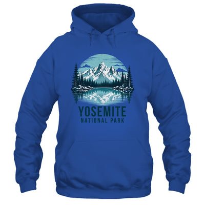 Yosemite National Park Retro Mountain Lake Outdoor Hiking Shirt & Tank Top | siriusteestore