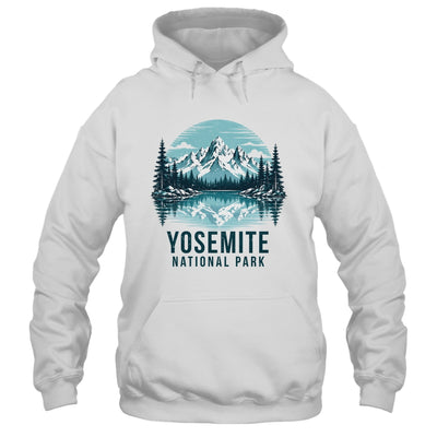 Yosemite National Park Retro Mountain Lake Outdoor Hiking Shirt & Tank Top | siriusteestore