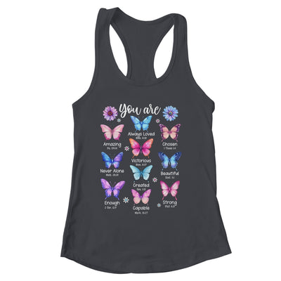 You Are Butterfly Beautiful Christian Religious Bible Verse Shirt & Tank Top | siriusteestore