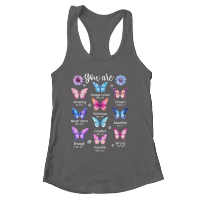 You Are Butterfly Beautiful Christian Religious Bible Verse Shirt & Tank Top | siriusteestore