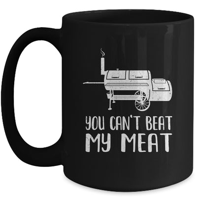 You Cant Beat My Meat Funny Bbq Barbecue Grill Men Women Mug | siriusteestore