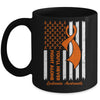 You'll Never Fight Alone Blood Cancer Leukemia Awareness Mug | siriusteestore