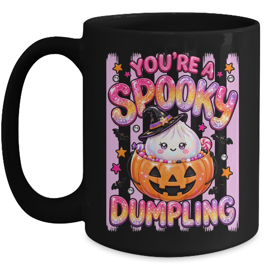 You're A Spooky Dumpling Halloween Kawaii Kawaii Witch Mug | siriusteestore