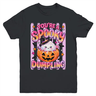 You're A Spooky Dumpling Halloween Kawaii Kawaii Witch Youth Shirt | siriusteestore