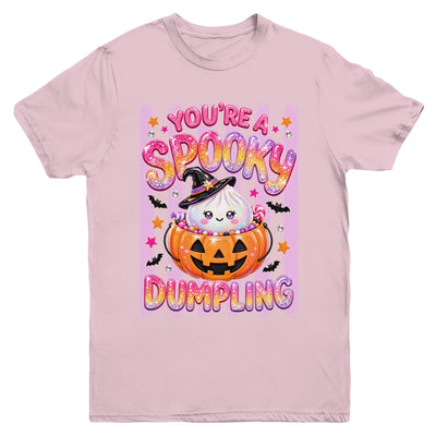 You're A Spooky Dumpling Halloween Kawaii Kawaii Witch Youth Shirt | siriusteestore