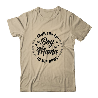 Young Mum From Son To Sun Down Mother's Day Funny Mum Cute Shirt & Tank Top | siriusteestore