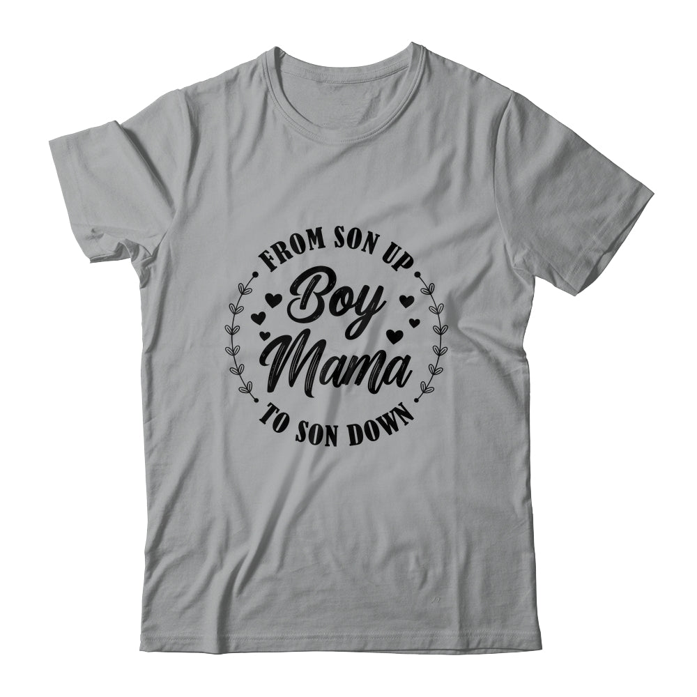 Young Mum From Son To Sun Down Mother's Day Funny Mum Cute Shirt & Tank Top | siriusteestore