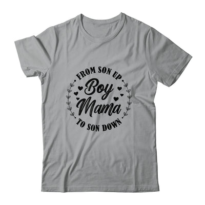 Young Mum From Son To Sun Down Mother's Day Funny Mum Cute Shirt & Tank Top | siriusteestore