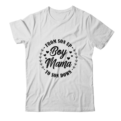 Young Mum From Son To Sun Down Mother's Day Funny Mum Cute Shirt & Tank Top | siriusteestore