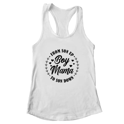 Young Mum From Son To Sun Down Mother's Day Funny Mum Cute Shirt & Tank Top | siriusteestore