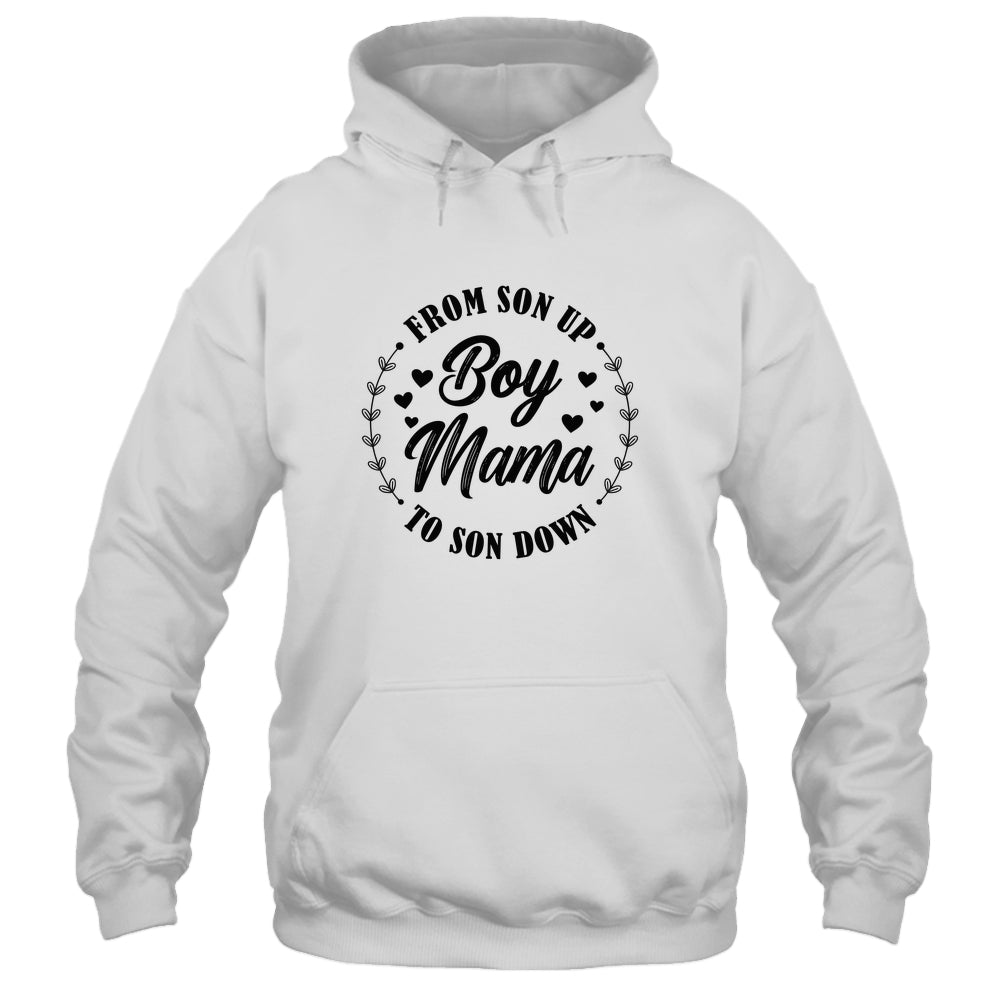 Young Mum From Son To Sun Down Mother's Day Funny Mum Cute Shirt & Tank Top | siriusteestore