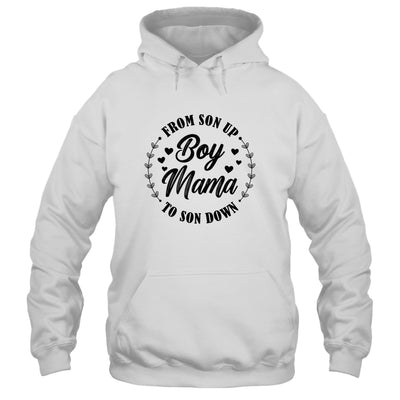 Young Mum From Son To Sun Down Mother's Day Funny Mum Cute Shirt & Tank Top | siriusteestore
