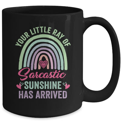 Your Little Ray Of Sarcastic Sunshine Has Arrived Vintage Mug | siriusteestore