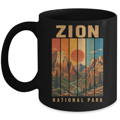 Zion National Park Utah Usa Outdoor Vintage Hiking Mug | siriusteestore