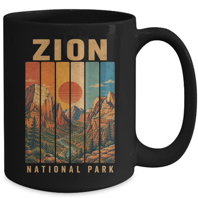 Zion National Park Utah Usa Outdoor Vintage Hiking Mug | siriusteestore