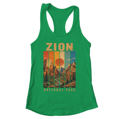 Zion National Park Utah Usa Outdoor Vintage Hiking Shirt & Tank Top | siriusteestore