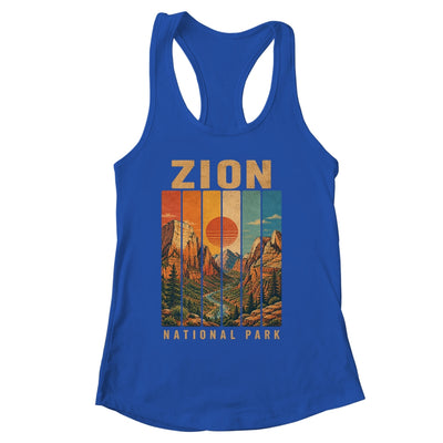 Zion National Park Utah Usa Outdoor Vintage Hiking Shirt & Tank Top | siriusteestore