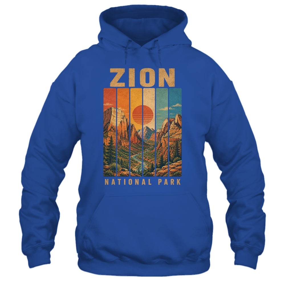 Zion National Park Utah Usa Outdoor Vintage Hiking Shirt & Tank Top | siriusteestore